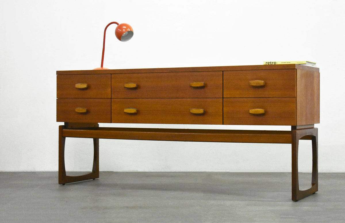 Teak Quadrille Sideboard By GPlan Source Mid Century