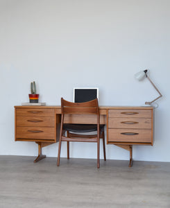 Teak Desk / Dressing Table by Frank Guille for Austinsuite