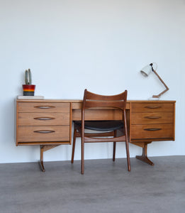 Teak Desk / Dressing Table by Frank Guille for Austinsuite