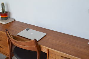 Teak Desk / Dressing Table by Frank Guille for Austinsuite