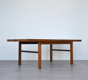 Large Mid Century Rosewood Coffee Table by Bramin Møbelfabrik