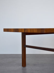 Large Mid Century Rosewood Coffee Table by Bramin Møbelfabrik