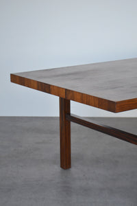 Large Mid Century Rosewood Coffee Table by Bramin Møbelfabrik