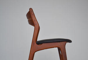 Teak Chair Model #301 by Erik Buch for Chr. Christensen