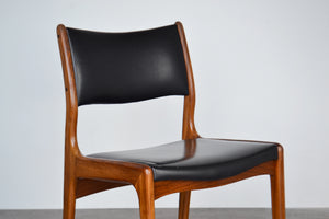 Set Of 4 Dining Chairs By Johannes Andersen For Uldum Møbelfabrik