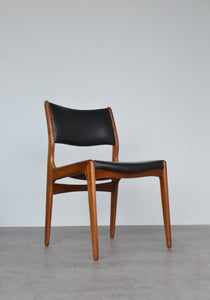 Set Of 4 Dining Chairs By Johannes Andersen For Uldum Møbelfabrik