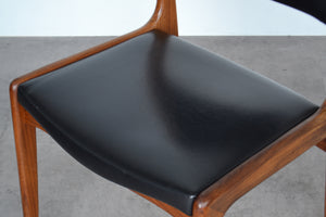 Set Of 4 Dining Chairs By Johannes Andersen For Uldum Møbelfabrik