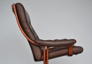 Norwegian Armchair Lounge Chair By Oddvin Rykken