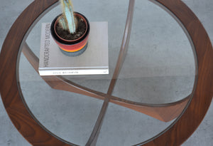 Teak And Glass G Plan Circular Coffee Table By Victor Wilkins