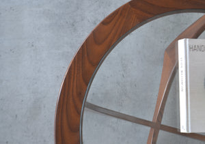 Teak And Glass G Plan Circular Coffee Table By Victor Wilkins