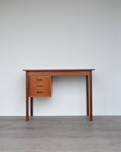 Danish Teak Desk by Domino Mobler