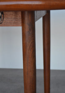 Danish Circular Extending Teak Dining Table