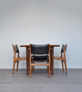 Danish Circular Extending Teak Dining Table