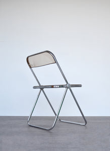 Castelli Smoked Chrome & Perspex Folding Chair