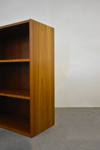 Large Danish Teak Bookcase