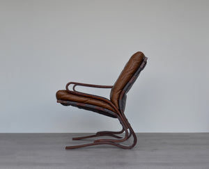 Norwegian Armchair Lounge Chair By Oddvin Rykken