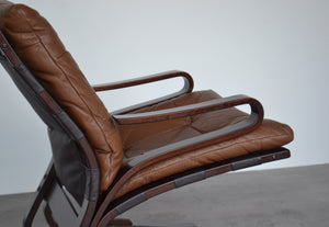 Norwegian Armchair Lounge Chair By Oddvin Rykken