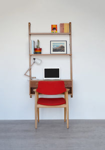 Danish PS Floating Desk / Shelving Wall Unit by Peter Sorensen For Randers Mobelfabrik